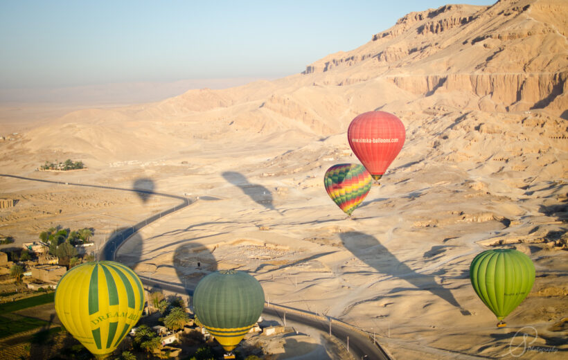 Hot Air Balloon Over Luxor