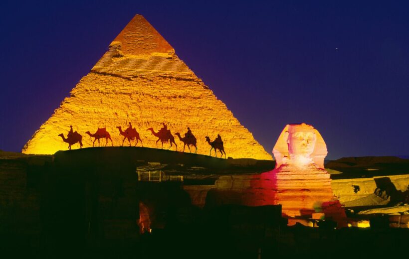 Sound and light Show Giza Pyramids