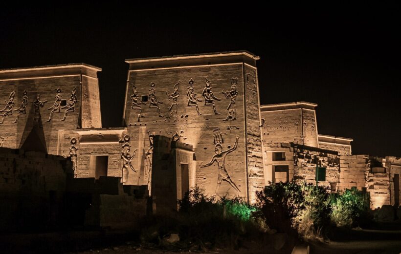 Sound and light Show Philae Temple